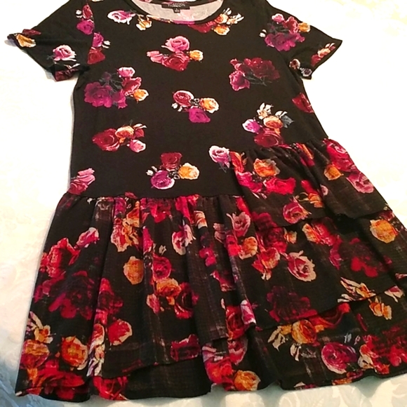 Super cute Thakoon floral ruffle dress, in Large - Picture 1 of 6